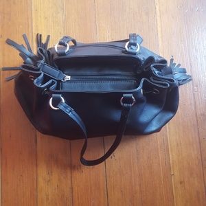Tassel Cinch Handbag